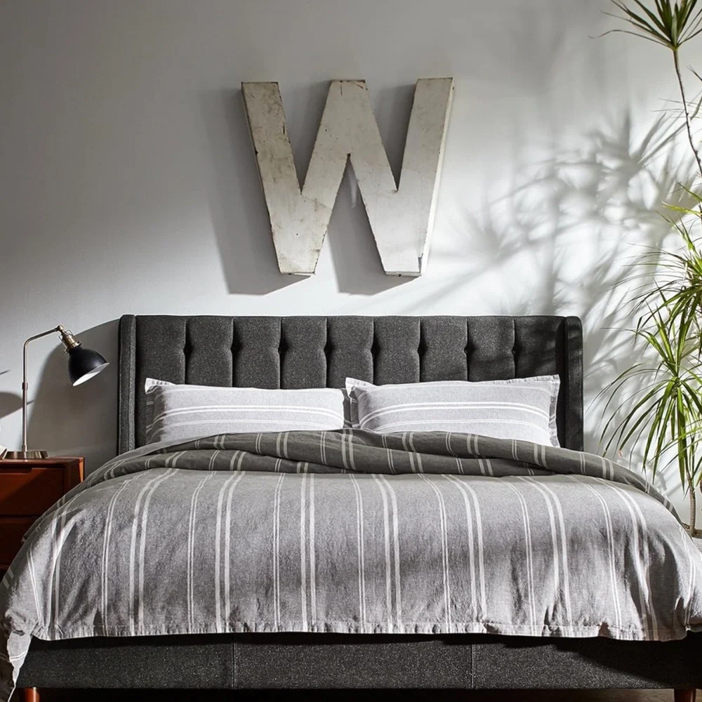Rivet Maxwell stripe full/queen duvet set❤️❤️❤️❤️